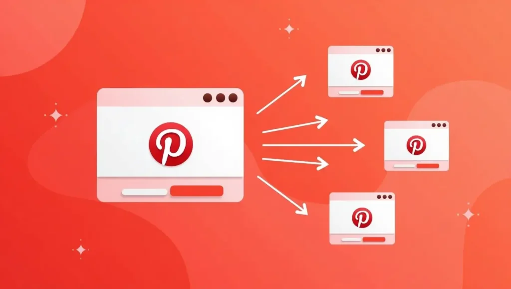 One product → many pinterest boards 4